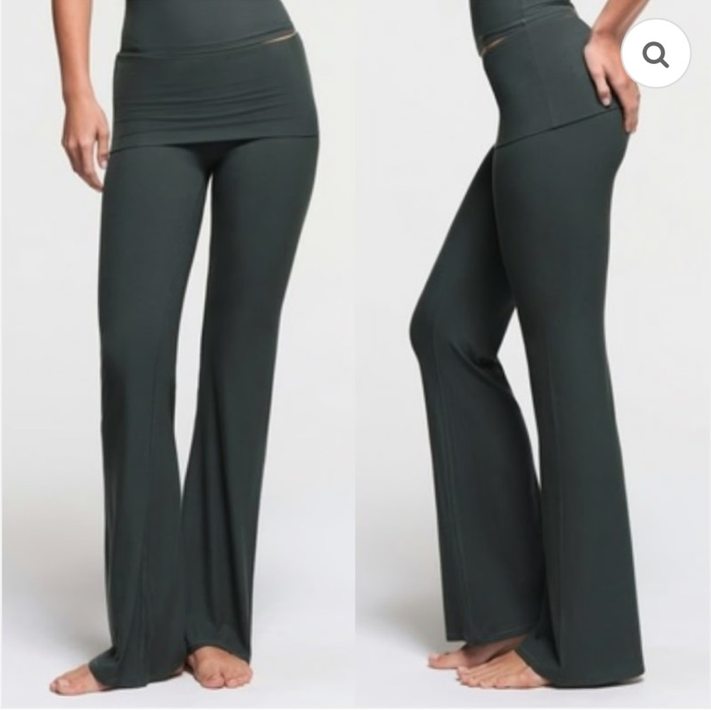 NWT SKIMS Soft Lounge Foldover Pant - DEEP SEA Size XS